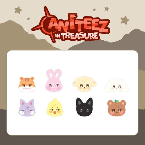 ATEEZ - [ANITEEZ IN TREASURE] MD : PLUSH CUSHION (bbyongMING)