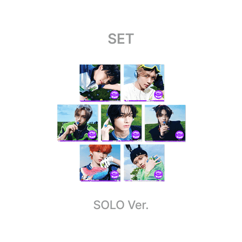 aoen - Debut Single「The Blue Sun」[SOLO EDITION] 7 SET + Weverse Gift (WS)