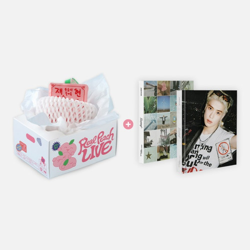 JAEHYUN (NCT) -‘Real Peach LIVE’ [DIGITAL CODE] + FROM J : LOVE ACROSS THE MILES SET + 3 Photocards + Postcard(SM)