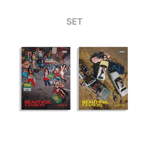 KATSEYE - 'BEAUTIFUL CHAOS' (Set) + Weverse Gift (WS)