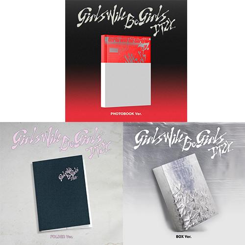 ITZY - [Girls Will Be Girls] (Photobook Ver. + Box Ver. + Folder Ver.) + 3 Random Photocards + 5 Making Photocards (SW)