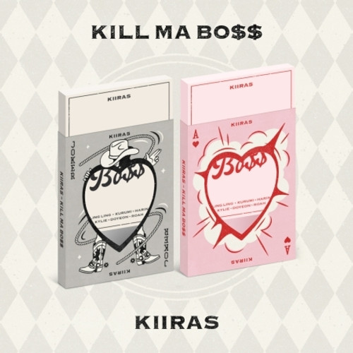 KIIRAS - 1ST MINI ALBUM [KILL MA BO$$] (JOKER ver. / ACE Ver.) (2types Random Ver.)