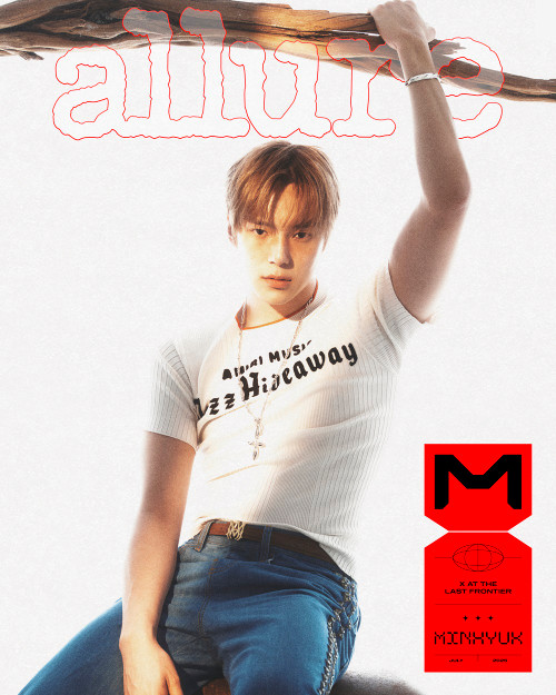MONSTA X - JULY 2025 [allure] (C ver) + Random Postcard
