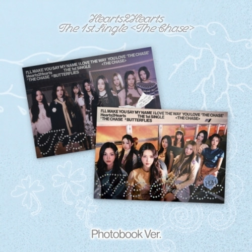 Hearts2Hearts - 1st Single [The Chase] (Photo Book Ver.) (Random ver) + COUNTDOWN LIVE SPECIAL Random Photocard (SW)