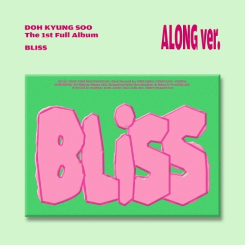 DOH KYUNG SOO - The 1st Full Album ‘BLISS’ (Along Ver.) + Random Photocard (BDM)