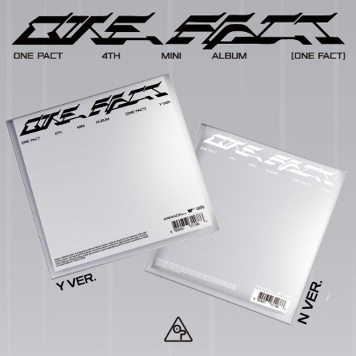 ONE PACT - 4TH MINI ALBUM [ONE FACT] (Y VER., N VER.) (2types Random Ver.)
