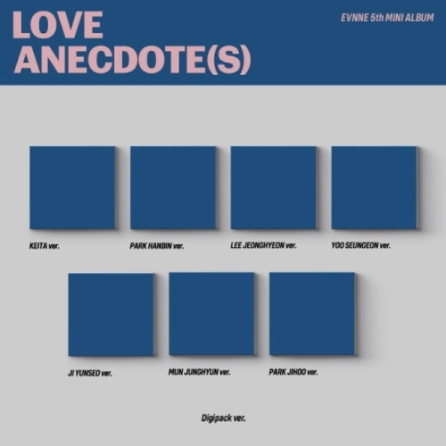 EVNNE - 5th MINI ALBUM [LOVE ANECDOTE(S)] Digipack ver. (7types Random Ver.)