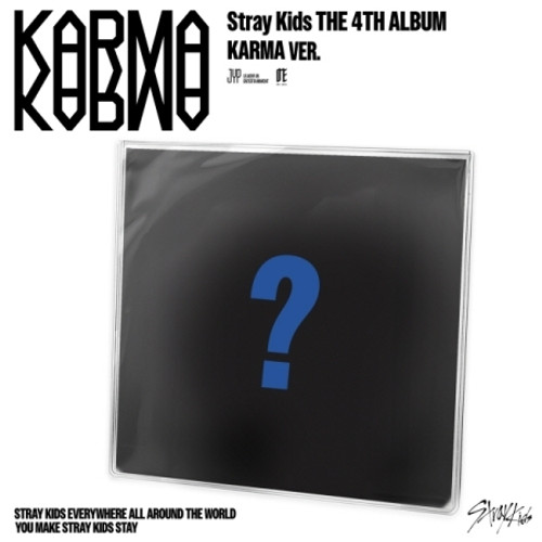 Stray Kids - 4TH ALBUM [KARMA] (KARMA VER.) + Random Photocard (BDM)