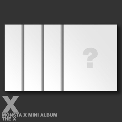 MONSTA X - 13th Mini Album [THE X] (UNKNOWN X VER./ UNDERDOG X VER./ HELLO X VER. / XX VER.) (4types Random Ver.) + Random Photocard (Starship Square)