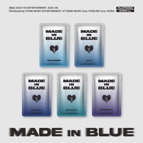 MADEIN S - [MADE in BLUE] (5types Random Ver.)