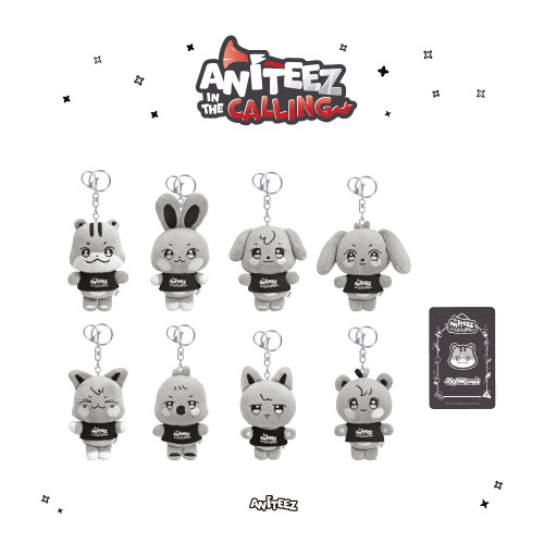 ATEEZ - [ANITEEZ IN THE CALLING] MD : THE CALLING ANITEEZ PLUSH KEYRING - DDEONGbyeoli
