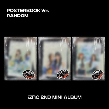 izna - 2ND MINI ALBUM [Not Just Pretty] POSTERBOOK Ver. (3types Random Ver.)