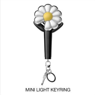 G-DRAGON - OFFICIAL MINI LIGHT KEYRING (BLACK).