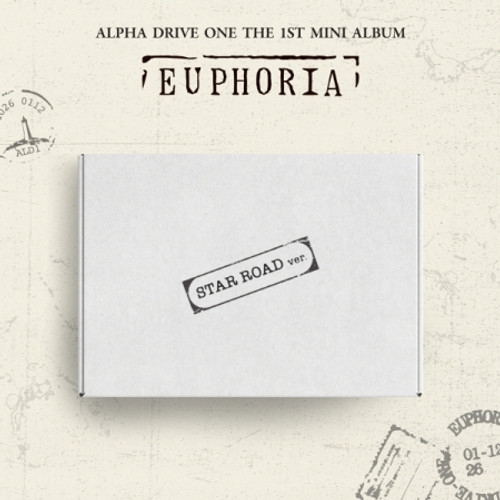 ALPHA DRIVE ONE - THE 1ST MINI ALBUM [EUPHORIA] STAR ROAD ver. + Random Photocard (SW)