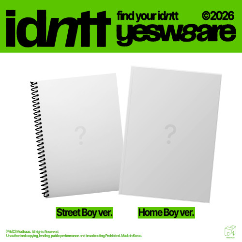 idntt - Mini Album [yesweare] (Street Boy ver. / Home Boy ver.) (2types Random Ver.)
