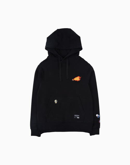 BT21 SHOOKY BLACK PATCH POINT HOODY (S Size)