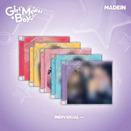 MADEIN - GIRL MEETS BOY (5types Random Ver.)