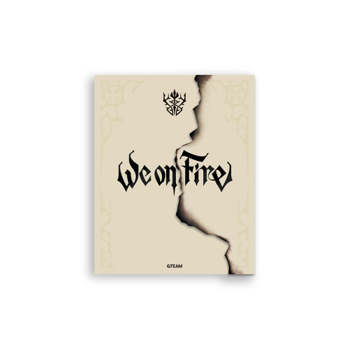 &TEAM - 3rd EP『We on Fire』LIMITED EDITION
