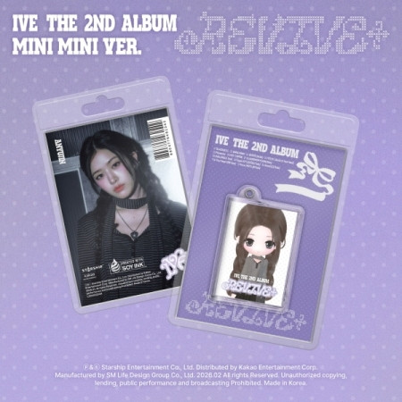 IVE - THE 2ND ALBUM [REVIVE+] (MINI MINI ver.) (6types Random Ver.)