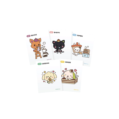 NCT WISH - 2026 NCT WISH [WISH BAKERY] POP UP OFFICIAL MD : RANDOM TTIBU STICKER SET