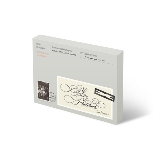 LE SSERAFIM - 'FILM PHOTOBOOK : Dear, FEARNOT' + Weverse Gift (WS)