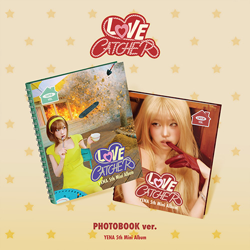 YENA - 5TH MINI ALBUM [LOVE CATCHER] (PHOTOBOOK ver.)(CUPID Ver. / CATCH Ver.) (2types Random Ver.)
