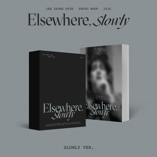 LEE SEUNG HYUB - 3rd PHOTO BOOK [Elsewhere, Slowly] (Slowly ver.)