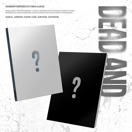 Xdinary Heroes - 8TH Mini Album DEAD AND (Photobook ver.) (Boy in Chic ver./ HERO ver.)(2types Random Ver.) + Random Photocard (APPLE MUSIC)