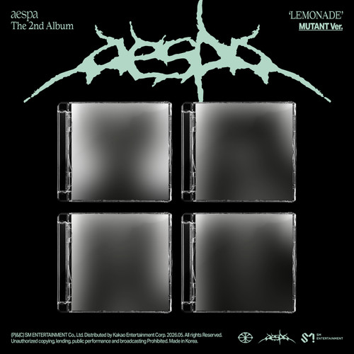 aespa - 2ND ALBUM [LEMONADE] (MUTANT Ver.) (4types Random Ver.)