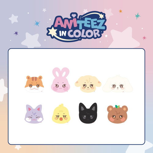ATEEZ - 'ANITEEZ IN COLOR' MD : ANITEEZ PLUSH CUSHION (JJONGbear)