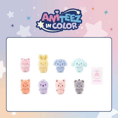 ATEEZ - 'ANITEEZ IN COLOR' MD : COLOR TINY ANITEEZ DOLL (WOOYOnyang)
