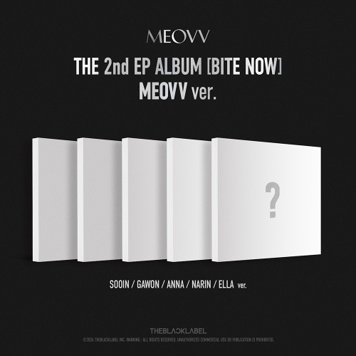 MEOVV - THE 2nd EP ALBUM [BITE NOW] MEOVV ver. (5types Random Ver.)