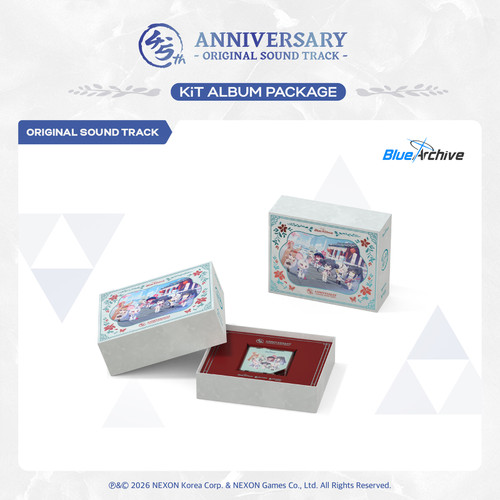 BLUE ARCHIVE - 4.5th ANNIVERSARY OST [KiT ALBUM PACKAGE]