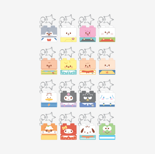 Stray Kids - SECRET BLOCK STAMP - SKZOO X SANRIO CHARACTERS (RANDOM)