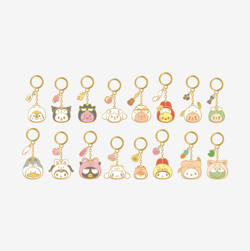 Stray Kids - METAL KEYRING - SKZOO X SANRIO CHARACTERS (Wolf Chan)