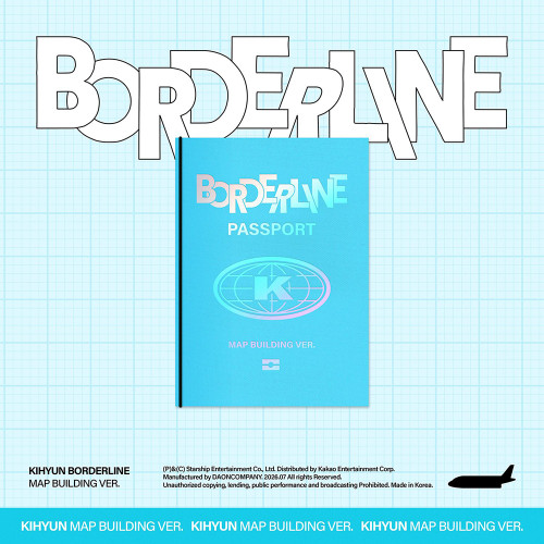 KIHYUN (MONSTA X) - EP [BORDERLINE] (MAP BUILDING VER.)