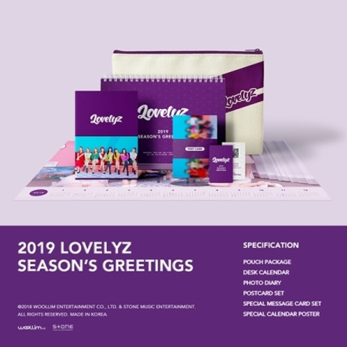 LOVELYZ - 2019 LOVELYZ SEASON GREETINGS + Poster