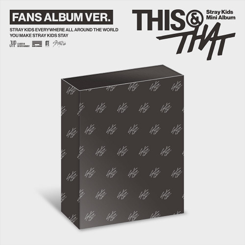 Stray Kids - [THIS & THAT] (FANS ALBUM VER.) + Random Photocard (APPLE MUSIC)