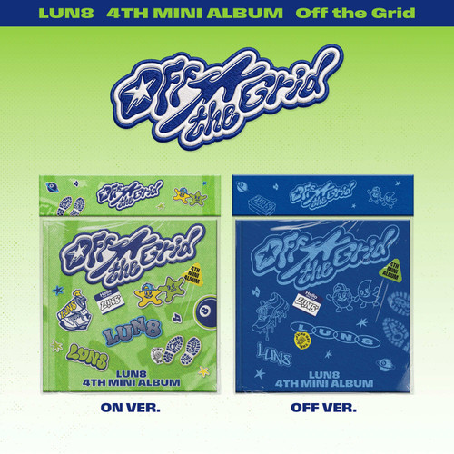 LUN8 - 4TH MINI ALBUM [Off the Grid] (ON Ver. / OFF Ver.) (2types Random Ver.)