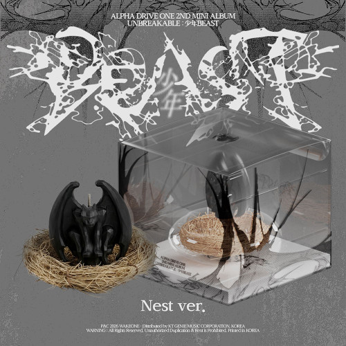 ALPHA DRIVE ONE - 2ND ALBUM [UNBREAKABLE : 少年BEAST] (Nest Ver.) (Limited Edition)