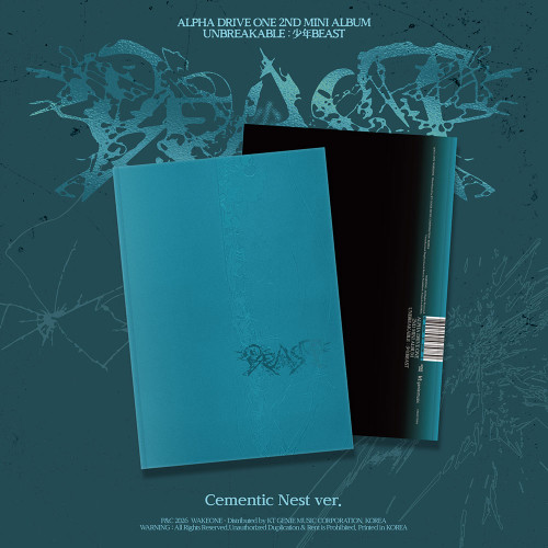ALPHA DRIVE ONE - 2ND ALBUM [UNBREAKABLE : 少年BEAST] (Cementic Nest ver.)