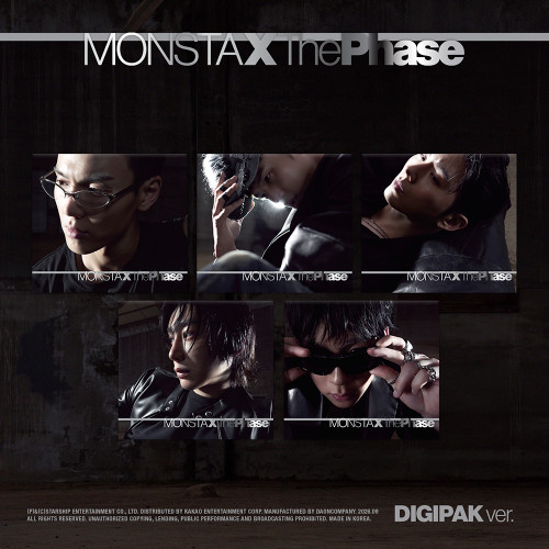 MONSTA X - EP [The Phase] (DIGIPAK ver.) (5types Random Ver.)
