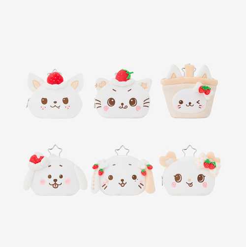 NCT WISH - [Wishberry Bakery] POP-UP OFFICIAL MD : DOLL POUCH (SAKUYA)