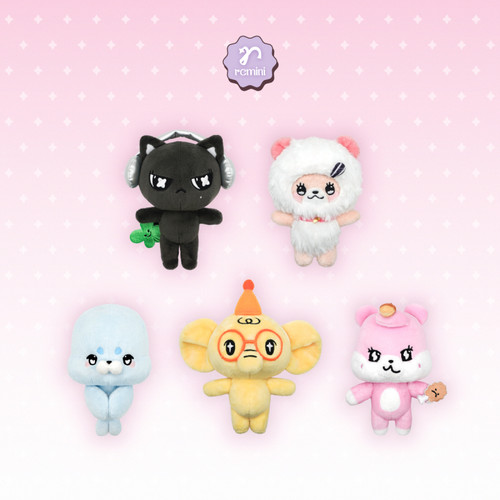 RESCENE - OFFICIAL PLUSH KEYRING [remini] (RIBBU)