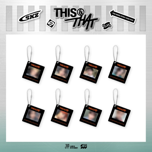 Stray Kids - [WEEK 2] [THIS & THAT] POP-UP STORE MD : PHOTO KEYRING (Jiniret)