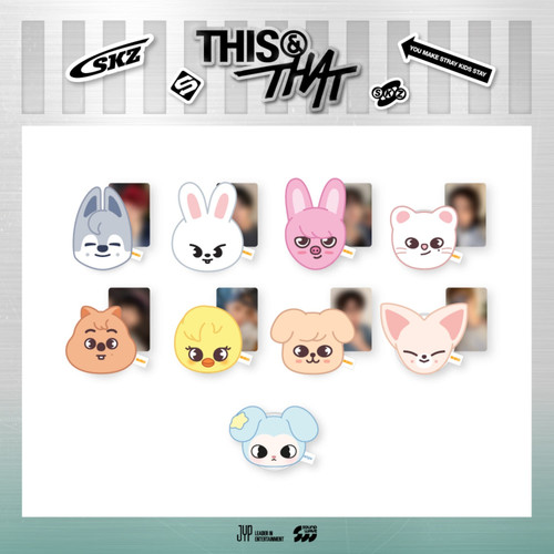 Stray Kids - [WEEK 2] [THIS & THAT] POP-UP STORE MD : PLUSH MAGNETIC HOLDER (Leebit)