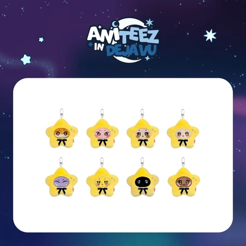 ATEEZ - [ANITEEZ IN DEJA VU] MD : STAR ANITEEZ KEYRING (DDEONGbyeoli)