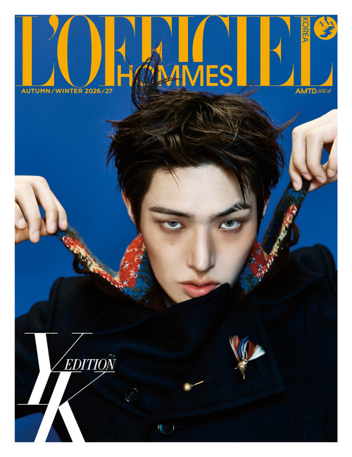 MINGI(ATEEZ) - AUTUMN/WINTER 2026 [L’OFFICIEL HOMMES] (C ver.)