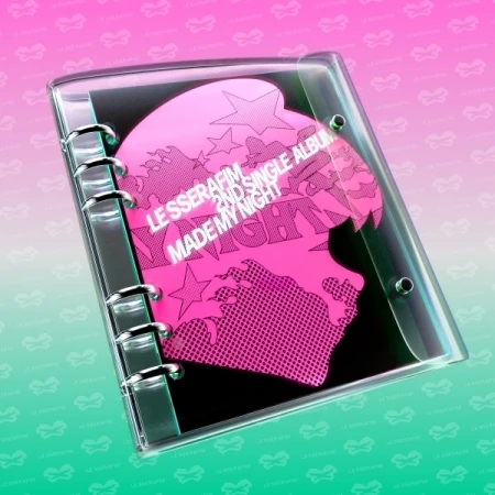 LE SSERAFIM - 2nd Single Album [Made My Night] CHEMICAL NIGHT + Random Photocard (BDM)