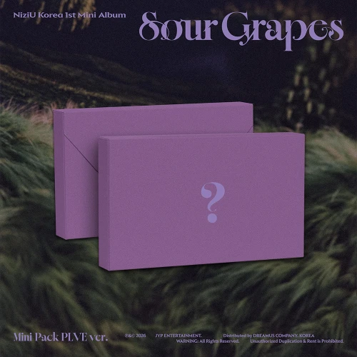 NiziU - 1st Mini Album [Sour Grapes] (Mini Pack PLVE ver.)+ Random Photocard (WM)